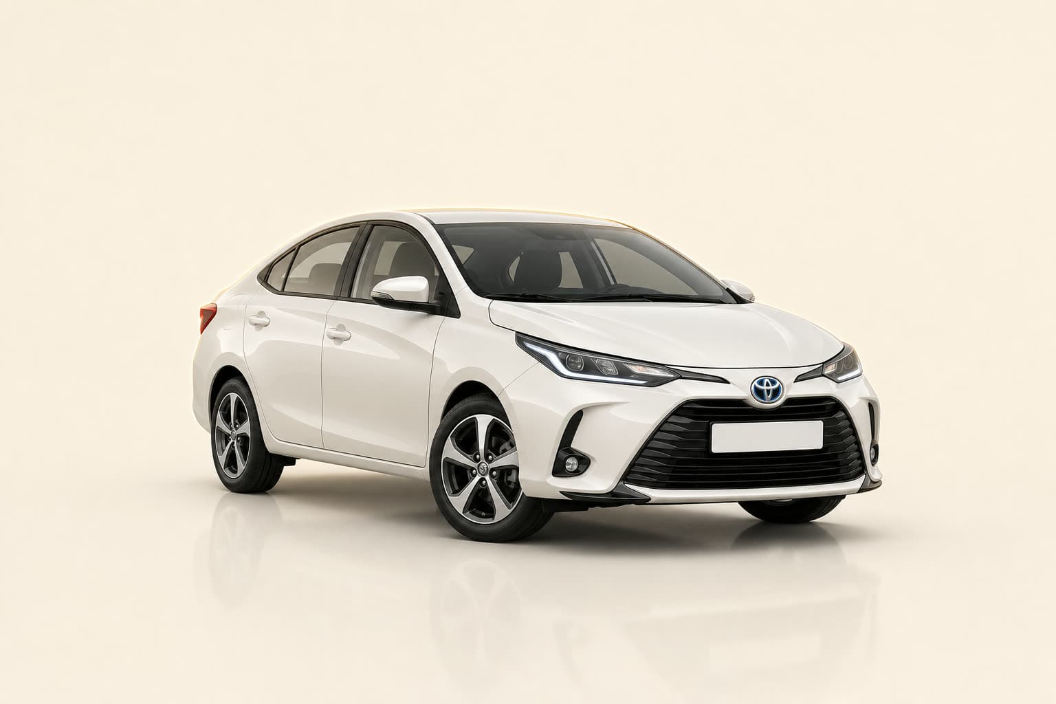 Toyota Yaris, rendu studio